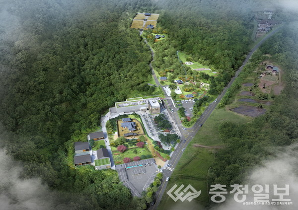 ▲ 충북 진천군 추진하는 ‘송강 문화창조마을’ 조성사업 조감도.