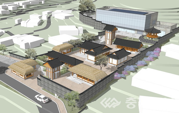 ▲ 충북 진천군 추진하는 ‘초편 책마을’ 조성사업 조감도.