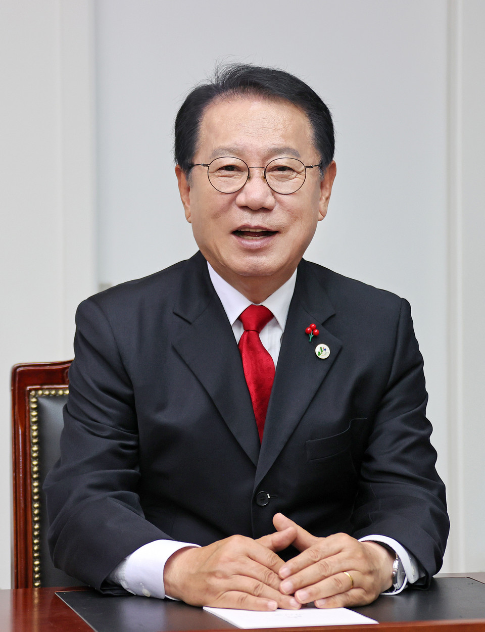 ▲ 송인헌 인구감소지역 시장·군수·구청장협의회장.