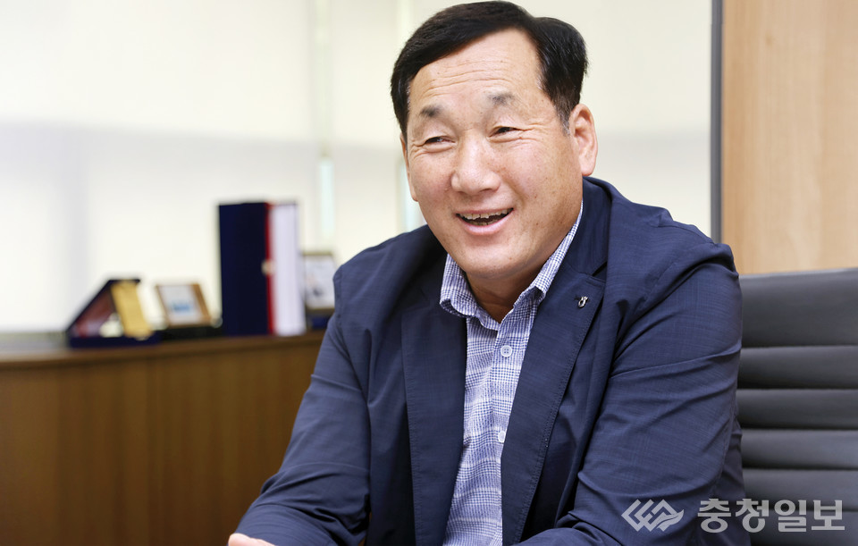▲ 곽병갑 청주 옥산농협 조합장.
