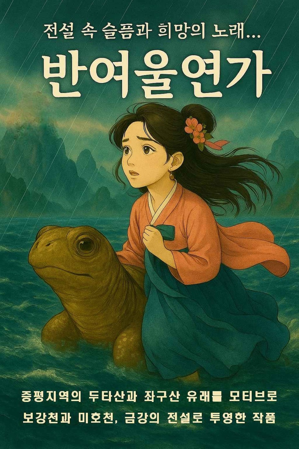 ▲ 충북 증평군을 배경으로 한 새로운 창작설화 '반여울 연가'가 발표돼 지역 문화계의 관심을 모으고 있다.