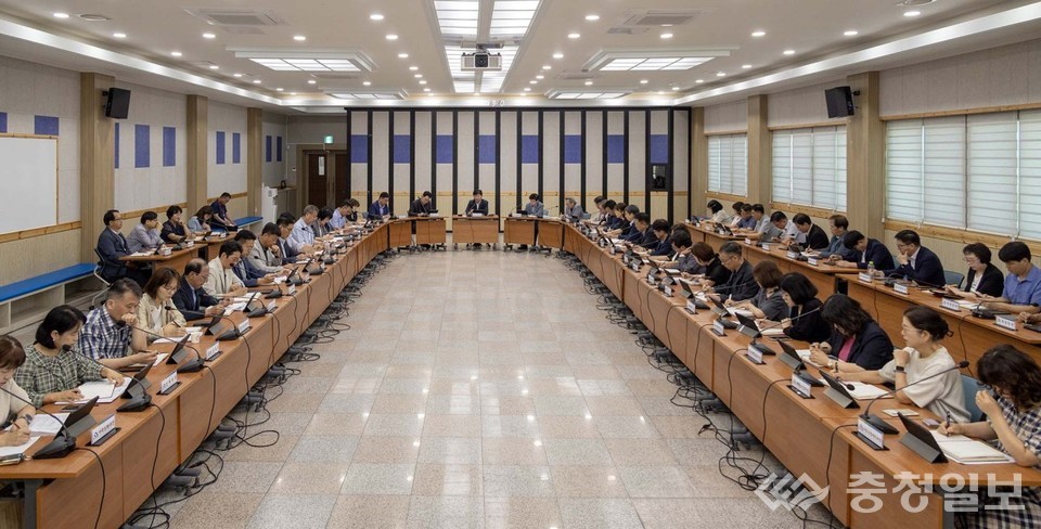 ▲ 9월 확대간부회의 개최 장면