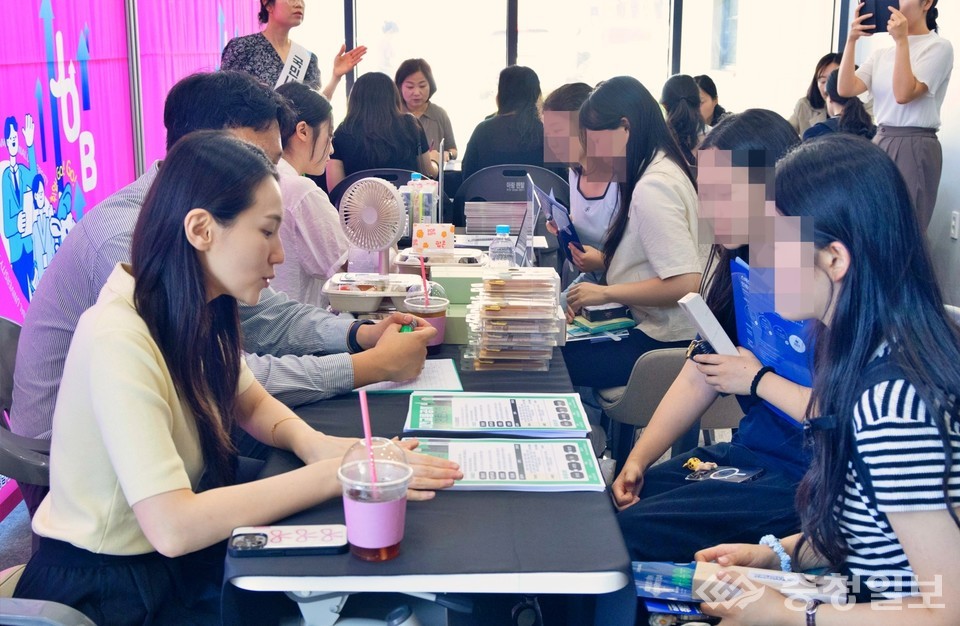 ▲ 2025 CNU JOB FESTA 개최 현장