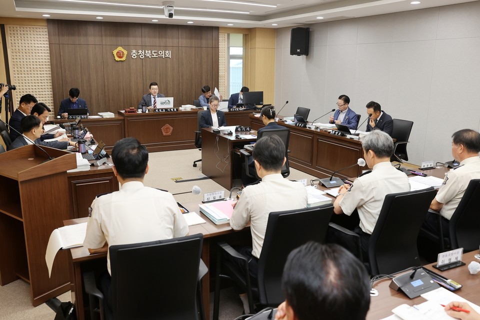 ▲ 충북도의회 건설환경소방위원회/사진:연합뉴스