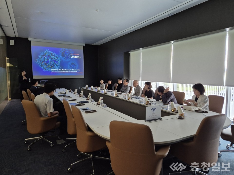 ▲ 큐로셀 현장 시찰