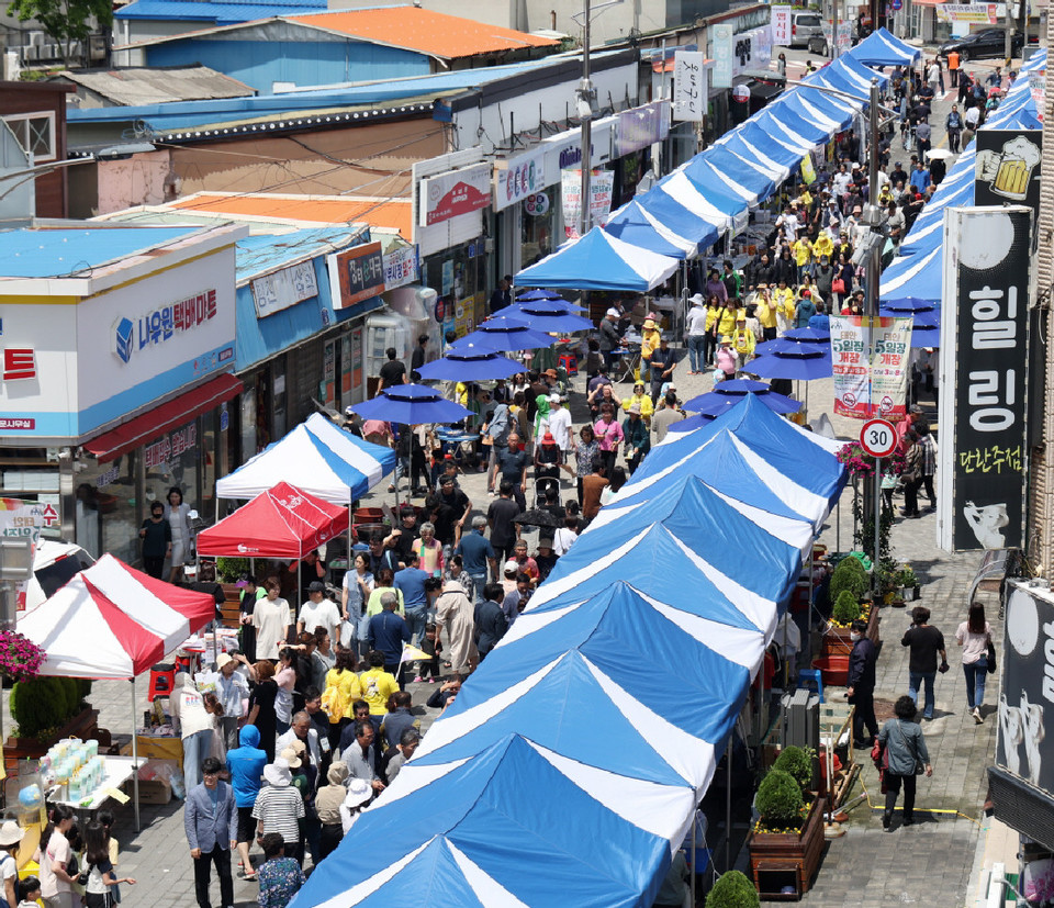 ▲ 태안 오일장 모습