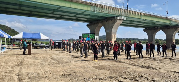 ▲ 민관합동 재난대비 인명구조 훈련 사진