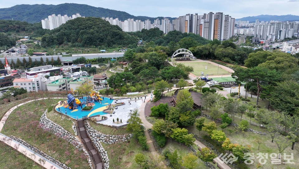 ▲ 판암근린공원 전경