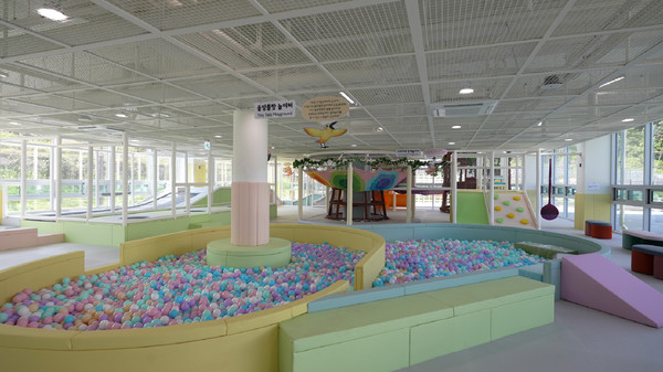 ▲ 예산앤유행복센터 내부 모습