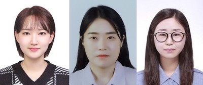 ▲ 단양교육지원청 3분기 청렴·친절유공 대상자. 최다진 주무관(왼쪽부터), 김다정 교사, 최가현 주무관. 사진=단양교육지원청제공