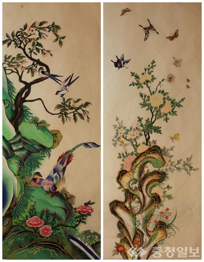 ▲ 사진: 화접도 / 박효영 화가 제공