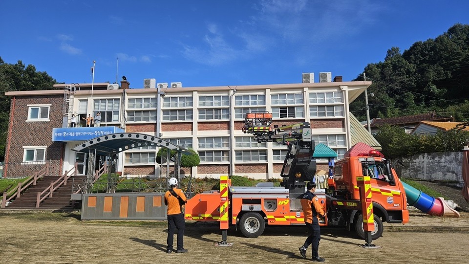 ▲ 2025 교육 및 소방시설 합동점검./금산교육지원청 제공