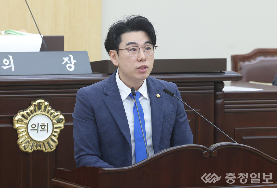 ▲ 정용 의원, 구정질문