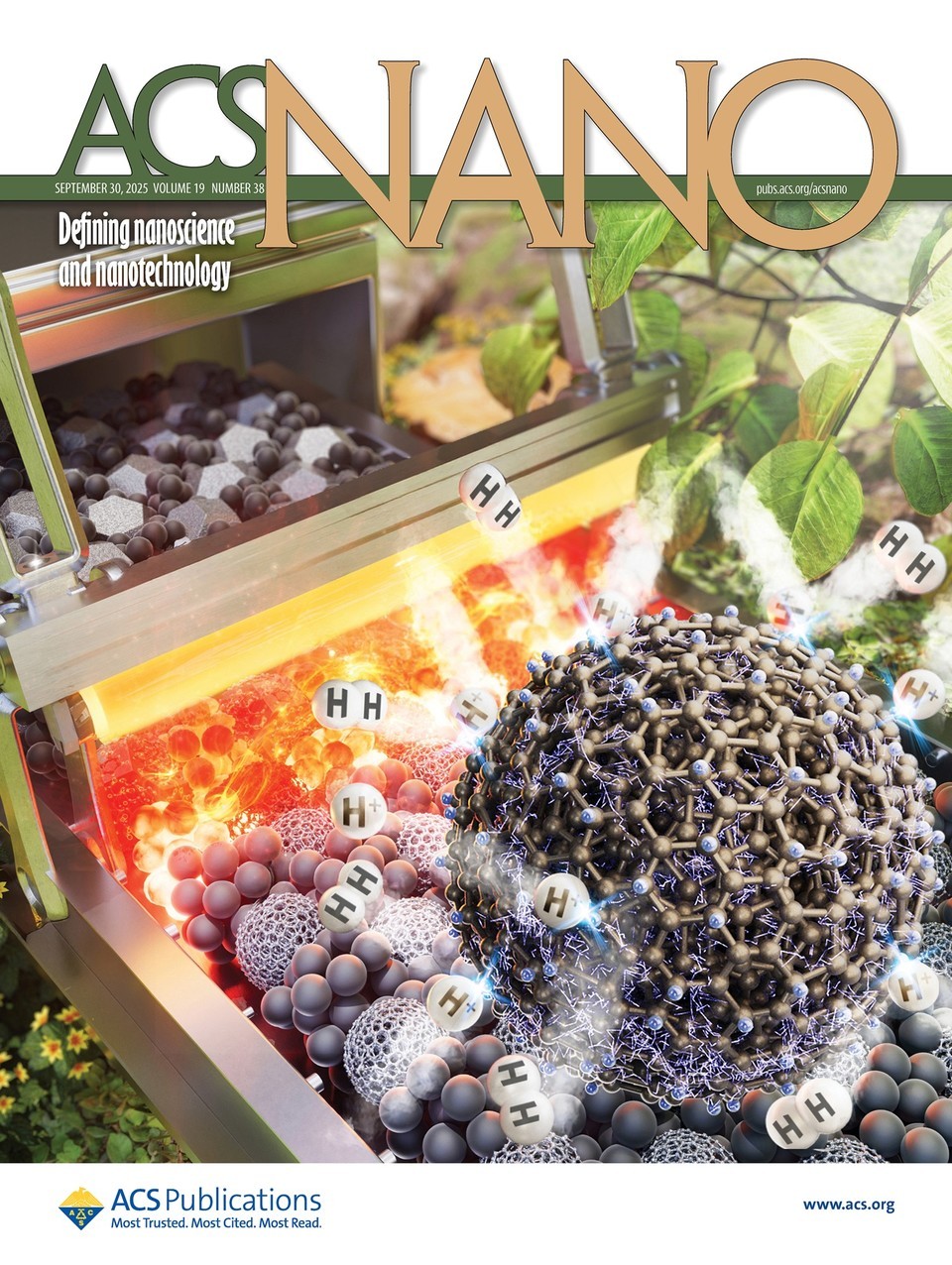 ▲ ACS 9월호 속표지 논문 이미지