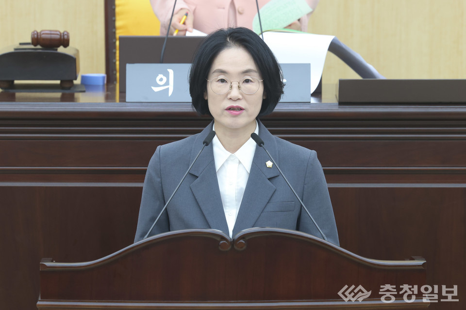 ▲ 이지현 의원, 구정질문