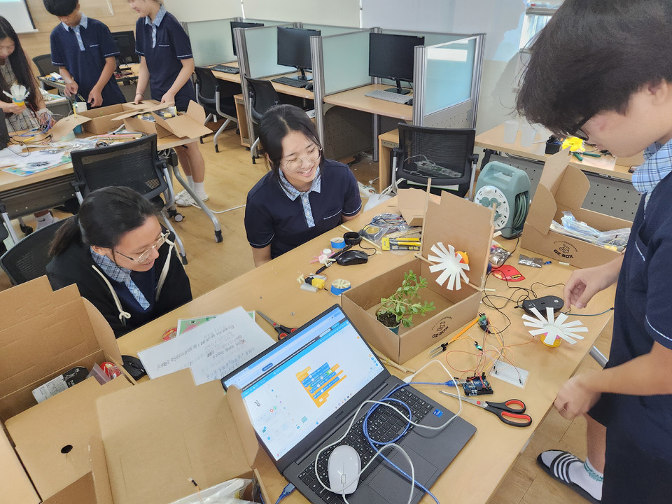 ▲ 충북 괴산군은 교육발전특구 시범지역 사업의 일환으로 추진한 '괴산형 스토리텔링 체험교육'을 성공적으로 마무리했다.