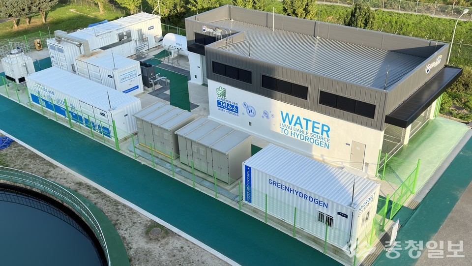▲ 그린수소 실증시설 전경
