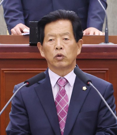 ▲ 조성룡 단양군의원. 사진=단양군의회제공