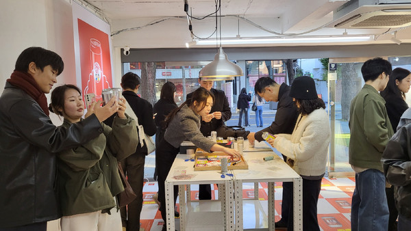 ▲ 예가정성 팝업스토어 예가정성 쌀가게’ 운영 모습