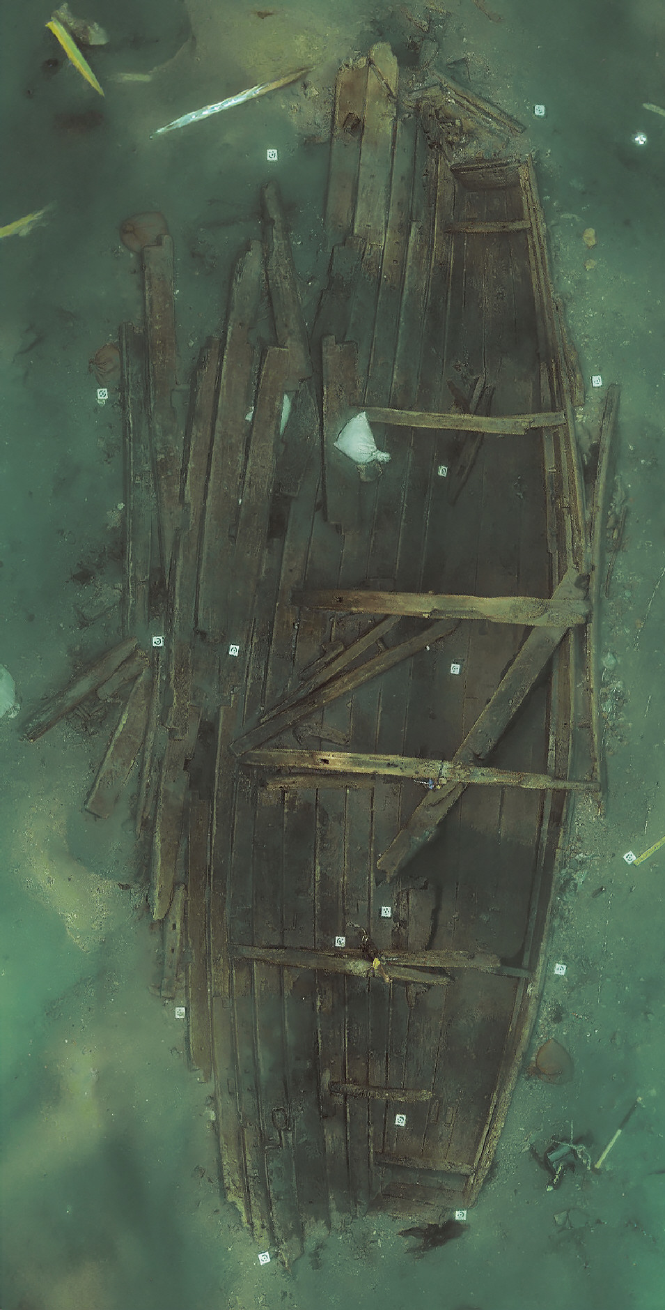 ▲ 마도4호선 인양전 수중 사진