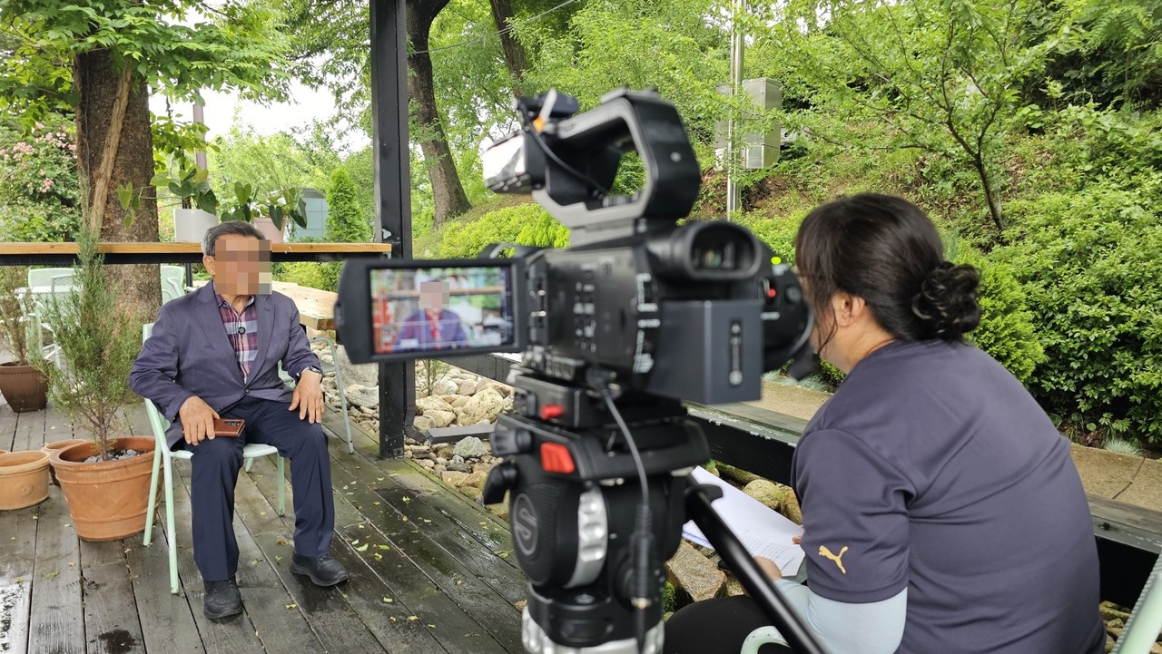 ▲ 제천시민영상제작활동 모습. 사진=제천문화재단제공