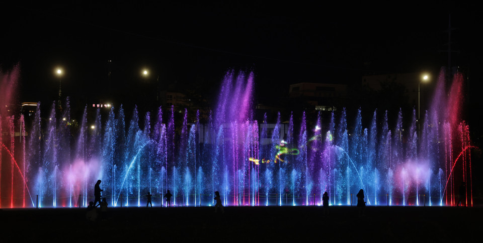 ▲ 무심천 음악분수