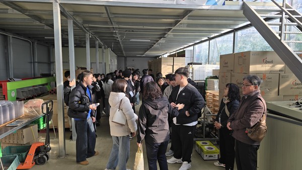 ▲ 예산삽교중‘6차 산업과 미래여행’진로탐색 실시