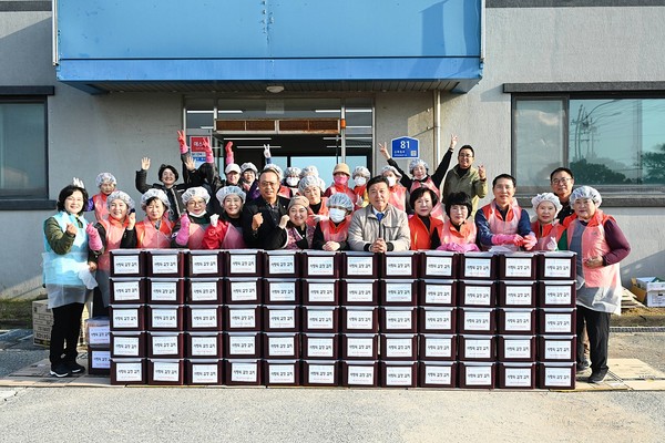 ▲ 여성단체협의회 김장나눔 행사 모습