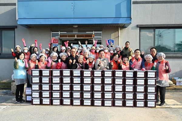 ▲ 여성단체협의회 김장나눔 행사 모습
