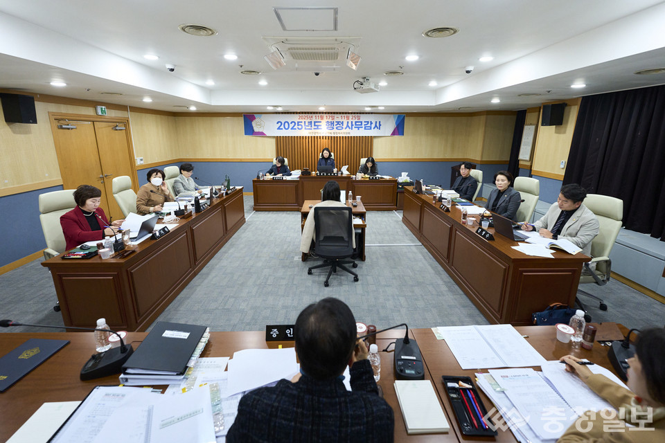 ▲ 서구의회 행정자치위원회, 행정사무감사 4일 차