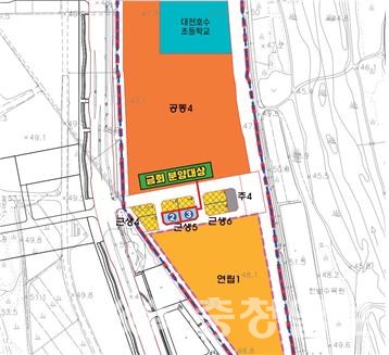 ▲ 도안동 위치도