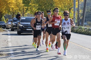 44회 충북도 시군대항 역전마라톤 개회