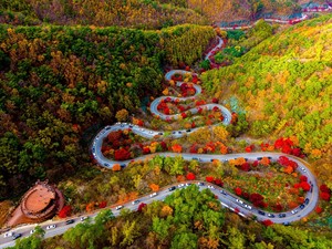 만추의 절경, '<b>단양 보발재</b>'
